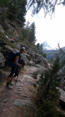 ... auf dem Höhenweg Grächen - Zermatt