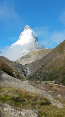 ... und hier ist es ... das Matterhorn