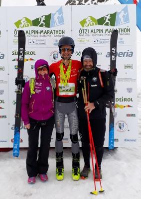 Ötzi Alpin Marathon - mit vereinter Familienpower geschafft